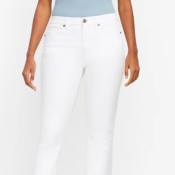 LOFT Denim - LOFT Curvy Fresh Cut High Rise Kick Crop